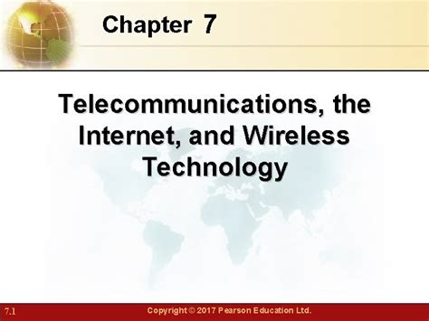 Chapter Telecommunications The Internet And Wireless Technology