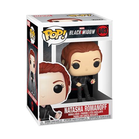 Funko POP! Marvel: Black Widow - Black Widow (Street) - Walmart.com ...