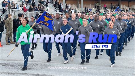 321st Training Squadron Airmans Run November 30 2022 Youtube