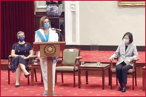 Pelosi Meets Taiwans President Says Us Will Always Support Taipei