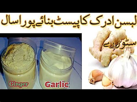 Ginger Garlic Paste Recipe How To Make Ginger Garlic Paste For