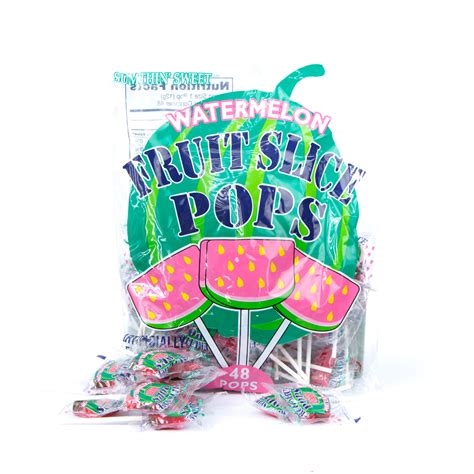 Watermelon Fruit Slice Pops – Sumthin’ Sweet