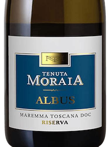 Tenuta Moraia Albus Maremma Toscana Riserva Vivino Us