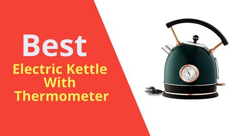 Best Electric Kettles With Thermometer Top Picks For 2024