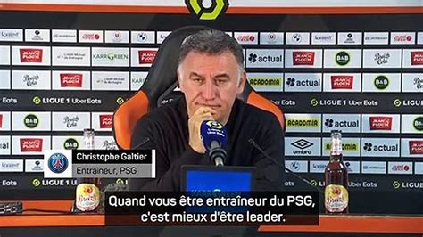 Ligue 1 Fc Lorient Psg Christophe Galtier Les Joueurs Ont Tout