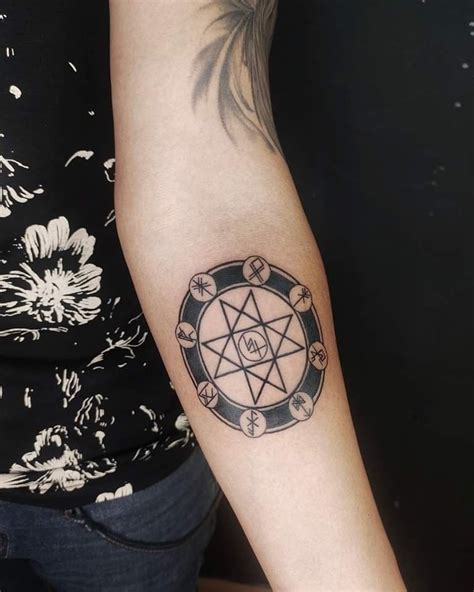 Vee Ithikorn Rune Tattoo