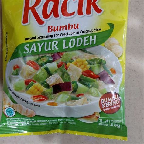 Promo Indofood Bumbu Racik Sayur Lodeh 25 Gr Diskon 5 Di Seller Baji