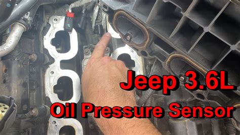 Replace Oil Pressure Sensor In 2012 2017 Jeep Wrangler 36l Youtube