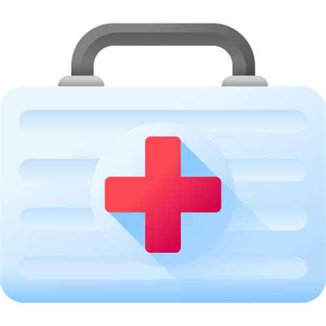 First Aid Kit 3d Color Icon