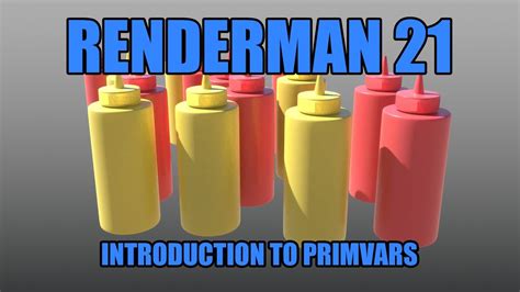 Renderman 21 Tutorial Introduction To Primvars Youtube