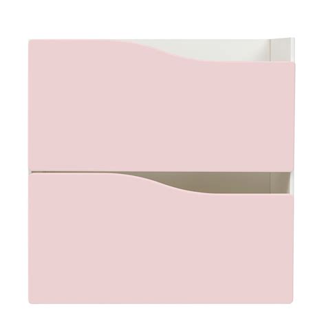 Kallax Insert With 2 Drawers Pale Pink 33x33 Cm Ikea