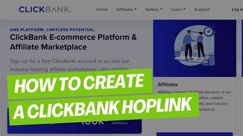 How To Create A ClickBank HopLink EASY Step By Step Guide 2024