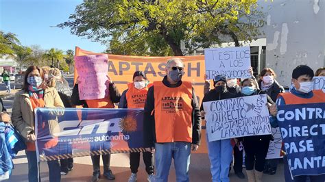 APTASCH concretó una nueva jornada de protesta en salud pública APTASCH