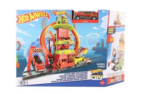 Hot Wheels Set Za Igru Vatrogasna Superstanica A088423 AKSA BIH