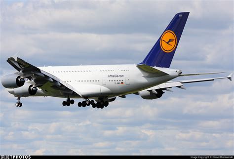 D AIMA Airbus A380 841 Lufthansa Kornel Mierzwinski JetPhotos