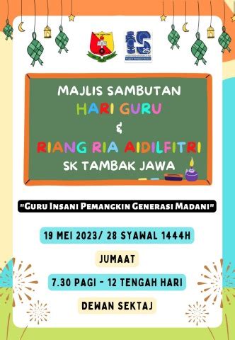 Buku Program Sambutan Hari Guru Dan Riang Ria Aidilfitri Sektaj