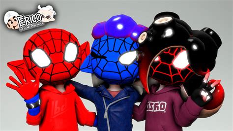 Sfmsplatoon Splatoon X Spiderman Mask Showcase By