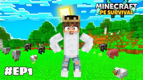 Start A New Journey Mcpe Survival Series Ep Youtube