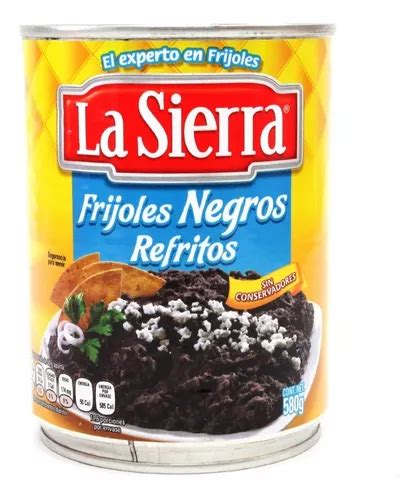 Frijoles La Sierra Negros Refritos Refritos 580 Gr