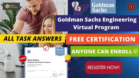 SOLVED Goldman Sachs Virtual Internship Answers Goldman Sachs