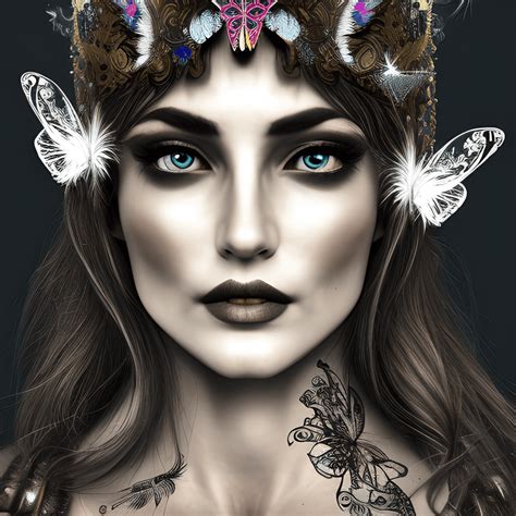 Gypsy Witch With Wand · Creative Fabrica