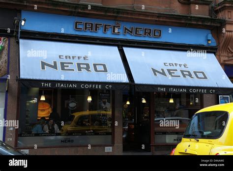 Caffe Nero Coffee Shop Window Dundas Street Glasgow City Centre