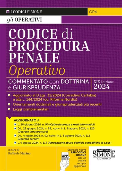 Codici Aggiornati Alla Riforma Nordio Penale E Procedura Penale