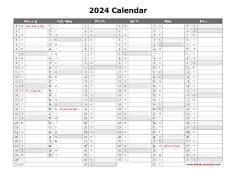 2024 Calendar One Page Per Month Maris Shandee