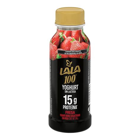 Yoghurt Bebible Lala 100 Deslactosado Con Fresa 300 G Walmart