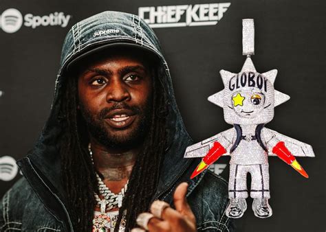 Chief Keef Shows Off His New Globoy Chain By Alex Moss Whats On The