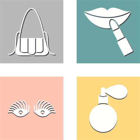 Bag And Beauty Icon Vector Art At Vecteezy