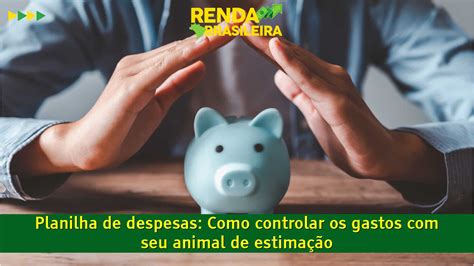 Planilha De Despesas Como Controlar Os Gastos Seu Animal De Estimação