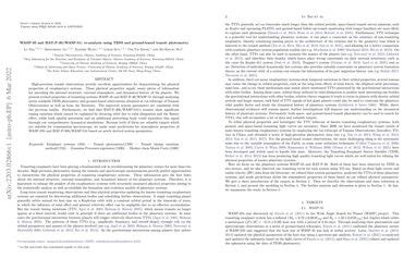 Wasp And Hat P Wasp Re Analysis Using Tess And Ground Based