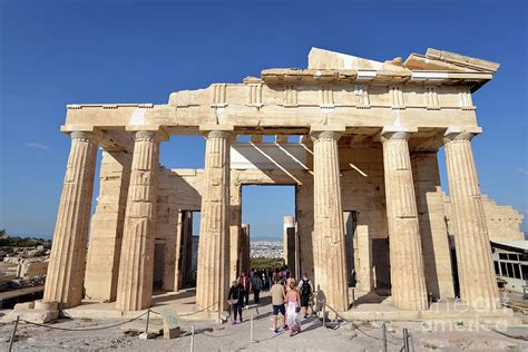 Entrance Of Acropolis Photograph By George Atsametakis Fine Art America