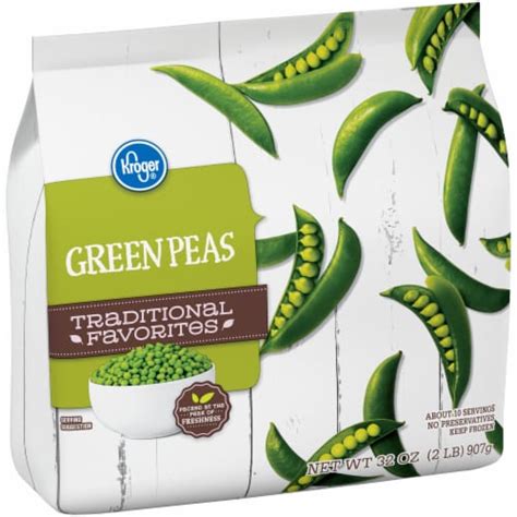 Kroger® Traditional Favorites Frozen Peas Green 32 Oz Kroger