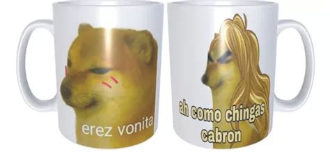 Taza Perro Cheems Meme Frase Ah Como Como Meses Sin Inter S