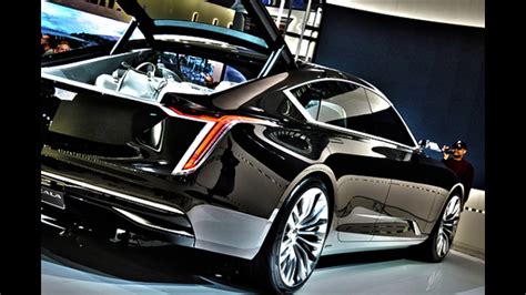 In The 2018 New Cadillac Escala Concept Sedan Youtube