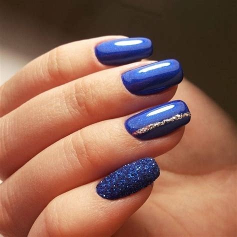 Маникюр Ярко Синего Цвета — Richnail.ru