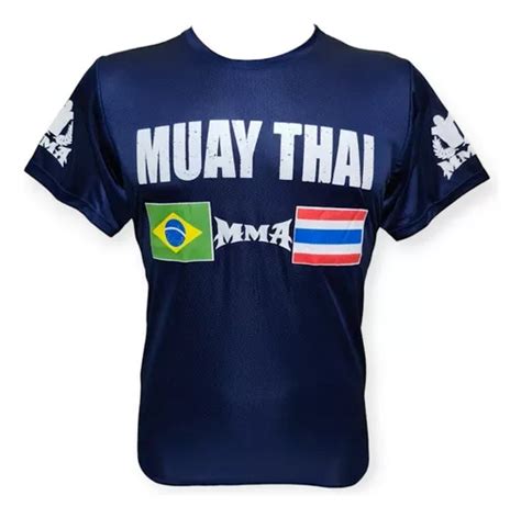 Camisa Muay Thai Modelo Competidor Tecido Dry Fit Do M Ao G3 MercadoLivre