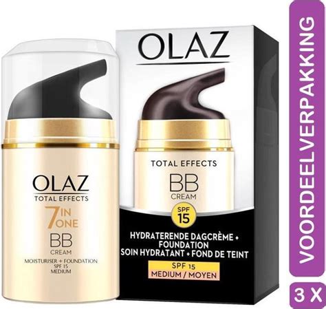 Olaz BB Cream Total Effects 7 Medium 3 X 50 Ml Voordeelverpakking