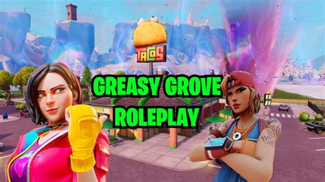 🌮greasy Grove Roleplay🌮 6384 9134 8181 By Leftyl Fortnite Creative