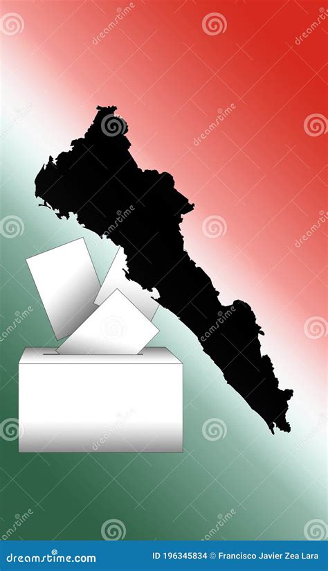 State Sinaloa Of Mexico Map On Transparent Background Blank Map Of