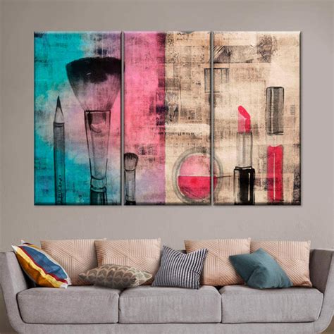 Makeup Cosmetics Wall Art Painting