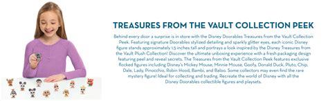 Just Play Disney Doorables Treasures From The Vault Collection Peek