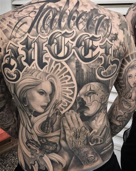 Tatuaż Chicano Tattoo Witryna Historia Stylu Tatuażu