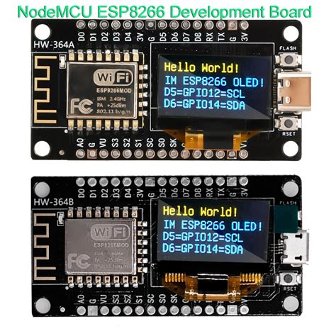 D Veloppement Nodemcu Avec Cran Oled Int Gr Test Et Avis