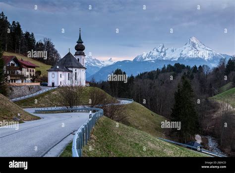 Europa Deutschland Bayern Maria Gern Wallfahrtskirche Maria Gern