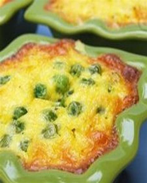 Flans de petits pois au chèvre et au curry pour 4 personnes Recettes