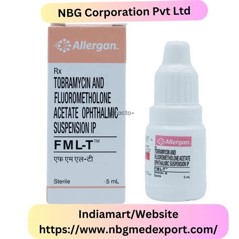 Tobramycin And Fluorometholone Ophthalmic Suspension Ml At Rs