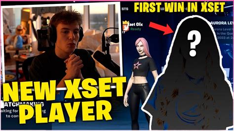 Clix Finally Reveals Who Hes Signing To Xset And Gets His First Fortnite